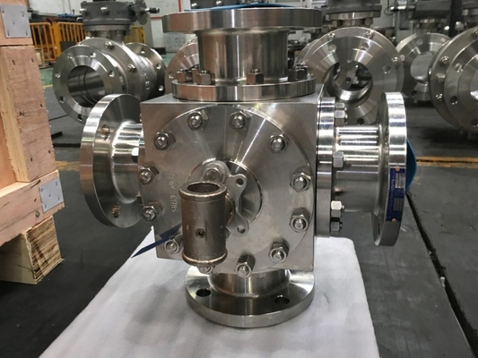 Double Block And Bleed Top Entry Ball Valves Class150Lb - Class900Lb Flanged With Fire Safe And Antistatic Of